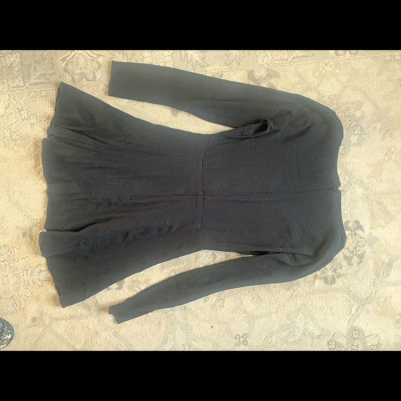 Reformation Long Sleeve Black Mini Dress - Picture 5 of 6